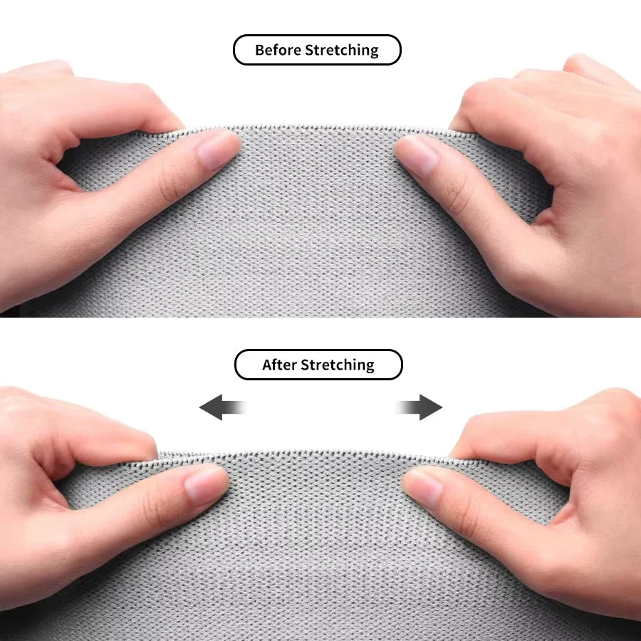 Widerstandsbänder aus Stoff für Hüfte, Po und Oberschenkel