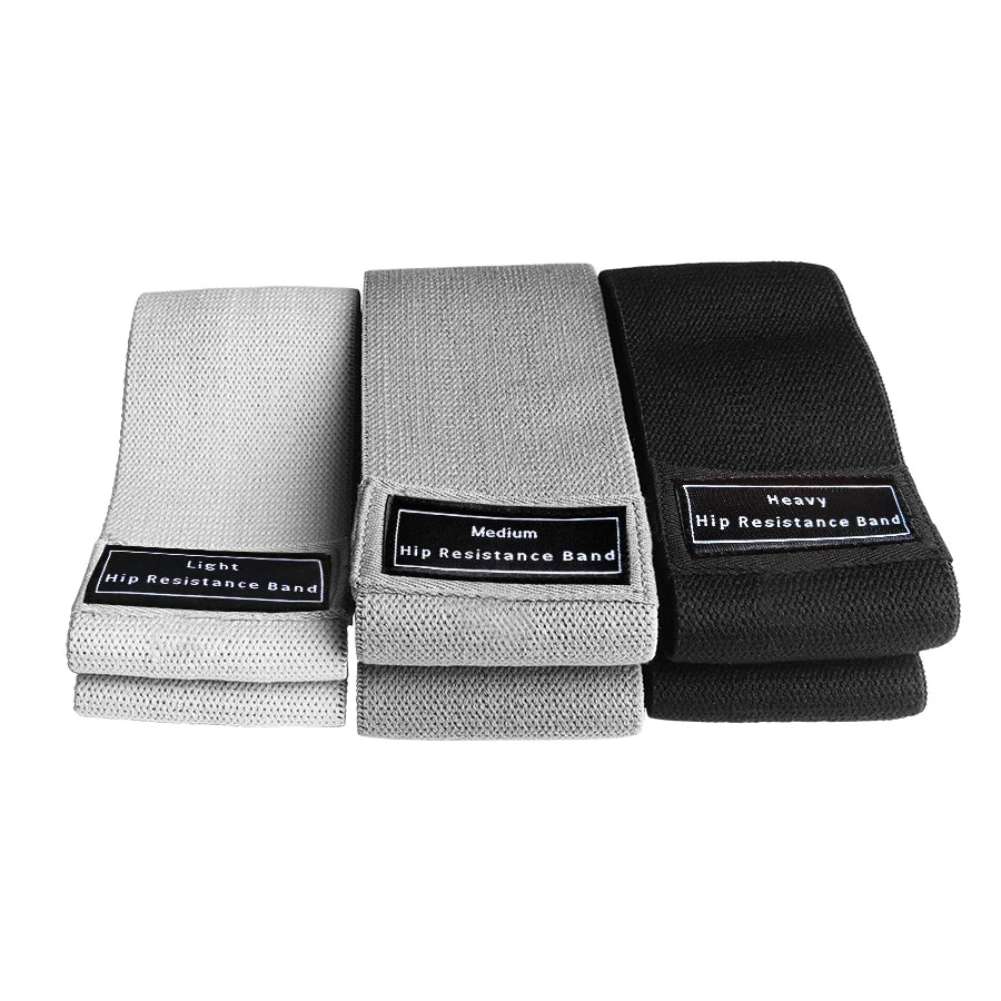 Widerstandsbänder aus Stoff für Hüfte, Po und Oberschenkel